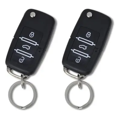 vidaXL Car Central Remote Locking Kit Set Alarm Security for VW Skoda Audi