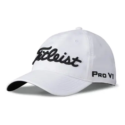 Titleist Mens Tour Performance Golf Hat Staff WhiteBlack