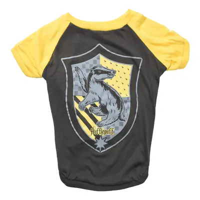 Harry Potter Hufflepuff Pet T-Shirt in Size Medium| Medium Dog T-Shirt