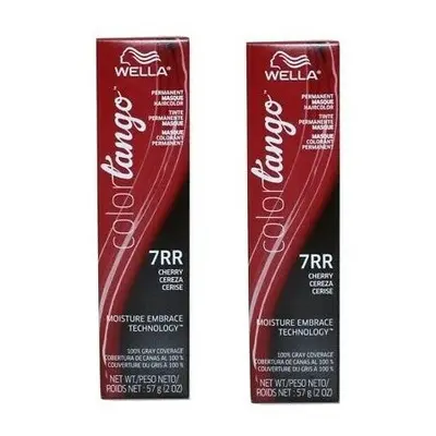 (7RR â pack of 2) Wella Color Tango 7RR Cherry Permanent Haircolor