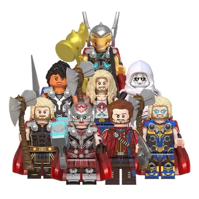 The Thor Marauder Avenger Alliance assembles toy children of blocks fit lego