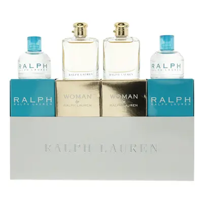 Ralph Lauren Piece Gift Set: x Woman Eau De Parfum 7ml - x Ralph Eau De Toilette 7ml