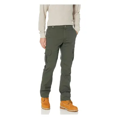 Dickies mens Tough Max Duck Cargo Work Utility Pants Stonewash Olive