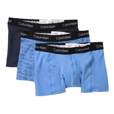 Calvin Klein Men`s Elements Trunks Pack (Provence(NP2167-939)/Blue