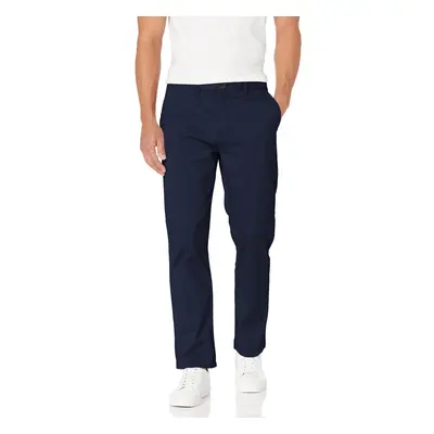 Tommy Hilfiger mens Stretch Chino in Custom Fit Casual Pants Navy Bla