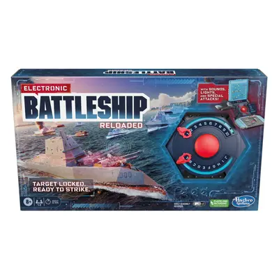 Hasbro Gaming Electronic Battleship Reloaded Board Game | Naval Combat