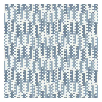 (Blue) Erik Building Blocks Vinyl Wallpaper Fine Decor