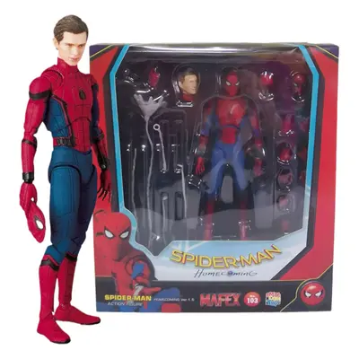 Marvel Spiderman Homecoming Action Figure Spider Man PVC Model Toys