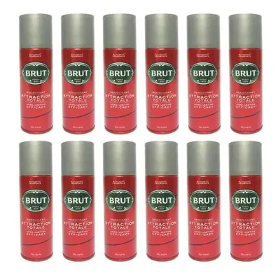 BRUT Attraction Totale Deodorant 200ml (Pack of 12)