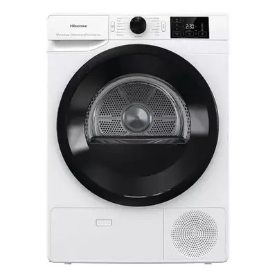 Hisense DHGC903 - White 9KG Tumble Dryer - Heat Pump - A++ Energy Rating