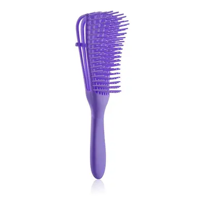 (Purple) Scalp Massage Hair Brush Detangle Hairbrush Anti-tie Knot Detangling Comb