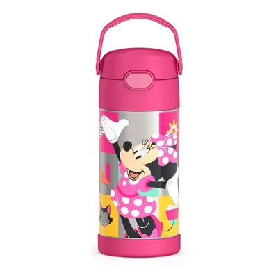 THERMOS FUNTAINER Water Bottle with Straw Ounce Preschool Minnie Kids Stainless Steel Vacuum Ins