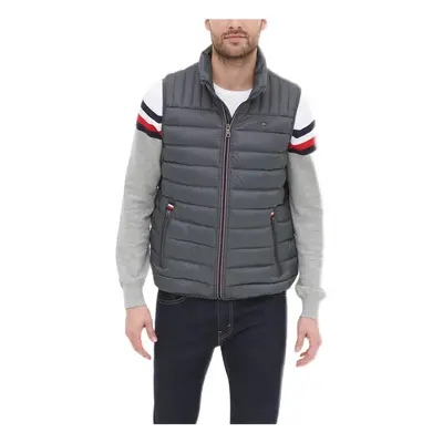 Tommy Hilfiger Men's Lightweight Ultra Loft Quilted Puffer Vest (Stand