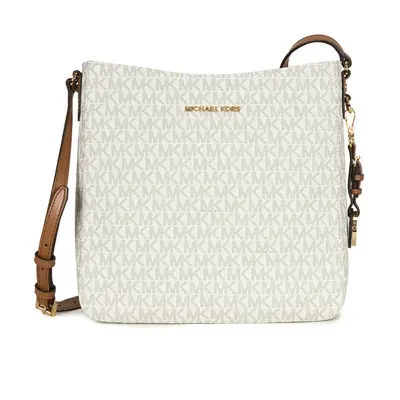 Michael Kors - Jet Set Large Travel Logo Messenger - Vanilla