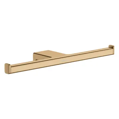 AddStoris Double roll holder, brushed bronze