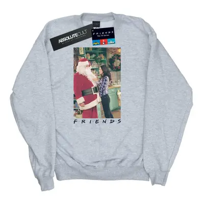 (M, Sports Grey) Friends Womens/Ladies Chandler Claus Sweatshirt