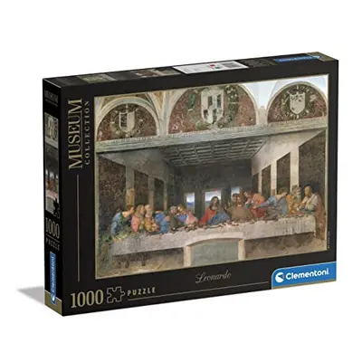 Clementoni - - Museum Collection puzzle for adults and children- Leonardo: The Last Supper - Pie