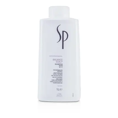 Wella SP Balance Scalp Shampoo (For Delicate Scalps) 1000ml/33.8oz