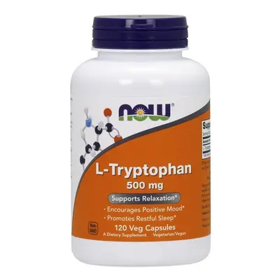 NOW Foods L-Tryptophan, 500mg - vcaps