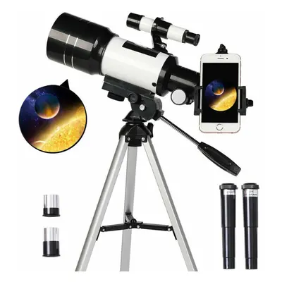 Professional Astronomical Telescope 150X Refractive Space Telescope Outdoor Travel Spotting Scop