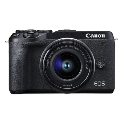 CANON EOS M6 Mark II Black KIT EF-M 15-45mm F3.5-6.3 IS STM Black