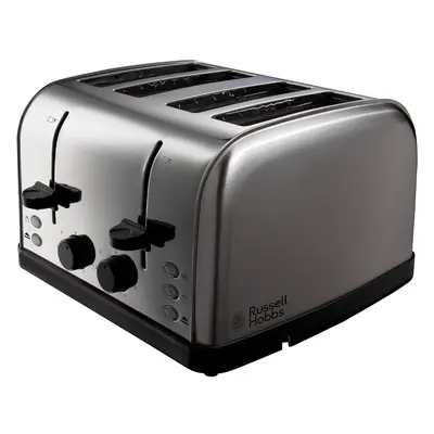 (Four Slice, Single) Futura 4-Slice Toaster, W, Stainless Steel Silver, Four Slice