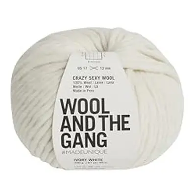 Wool and the Gang Crazy Sexy Wool, Ivory White (044), 200g