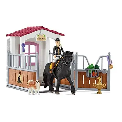 SCHLEICH 42437n Horse Club Horse Box with Horse Club Tori & Princess