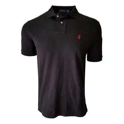 POLO RALPH LAUREN Men's Basic Polo Mesh Shirt Black