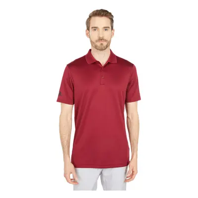 adidas Men's Performance Primegreen Polo Shirt Burgundy X-Large