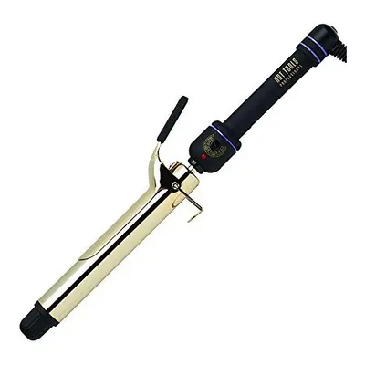 Hot Tools Professional 24K Gold Extra-Long Barrel Curling Iron/Wand, 1.25 Inches