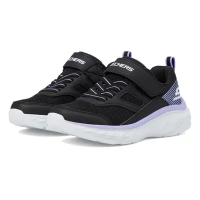 Skechers Girls BOUNDLESS Sneaker Black/Lavender 11.5 little kid