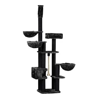 RHRQuality Cat Tree Catdream de Luxe Blackline Dark Grey