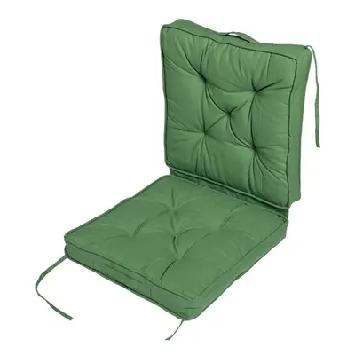 (Forest Green) Cotton Travel Back Support Booster Cushion