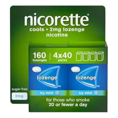 (2mg, Lozenges) Nicorette Lozenge Smoking Aid Pocket Sized Pack Fast Relief