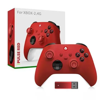 (Red) 2.4G Wireless Game Controller For Xbox one Series X/S Console Joysticks