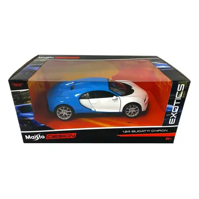 Maisto 1:24 Bugatti Chiron Diecast Scale Model Supercar Car