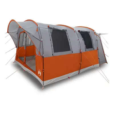 (grey and orange) vidaXL Car Tent 4-Person Waterproof Car Tailgate Tent SUV Tailgate Awning