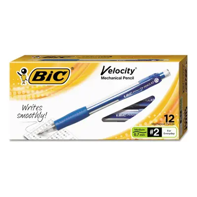 BIC MV711BK Velocity Original Mechanical Pencil 7mm Blue