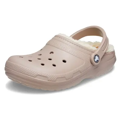 crocs Unisex classic Lined clog MushroomBone Mens Womens Medium