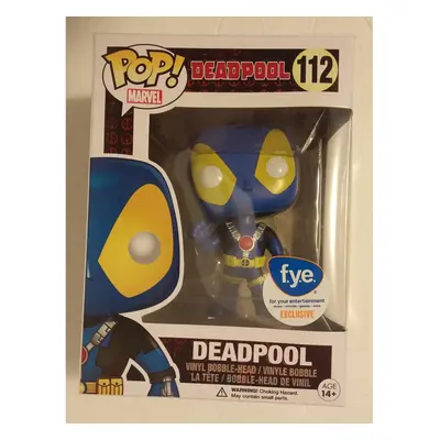 Funko Marvel X-Men Deadpool Pop Vinyl Figure Blue and Yellow