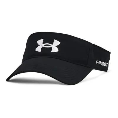 Under Armour Men's Golf96 Visor Black (001)/White One Size Fits Mo