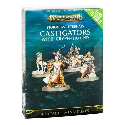 Warhammer AoS - Easy to Build : Stormcast Etermals Castigators with Gryph-Hound