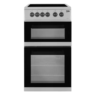 Beko KDC5422AS 50cm Twin Cavity Electric Cooker