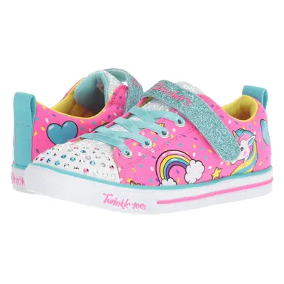 Skechers Kids Girls Twinkle Toes Sparkle Lite-Unicorn Craze Sneaker N