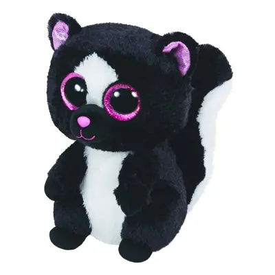 Carl etto Ty â Glitter Eye Pink Plush â Flora â Skunk, Glub Sliding Beanie Boo's, cm