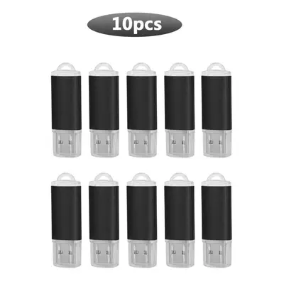 (128GB x10pcs, Black USB 2.0) 10PCS/lot Colour USB 2.0 USB Flash Drive 8GB 16GB 32GB 64GB USB St