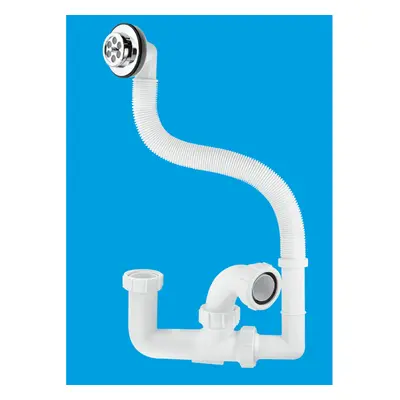 McAlpine FJ10 75mm Seal Bath Trap with Flexible Overflow