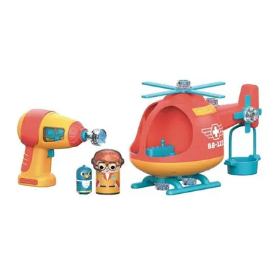 Learning Resources EI-4188 Design & Drill Buddies Rescue Helicopter, Assorted Color - Count