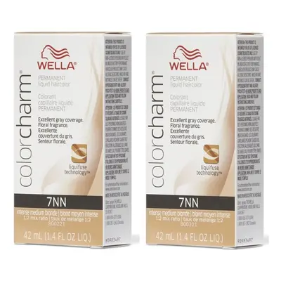 (7NN â pack of 2) Wella Color Charm Permanent Liquid Haircolor